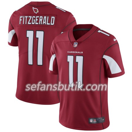 Arizona Cardinals Tröjor Larry Fitzgerald 11 Nike Röd - Herr Arizona Cardinals Tröjor Larry Fitzgerald 11 Nike Röd - Herr